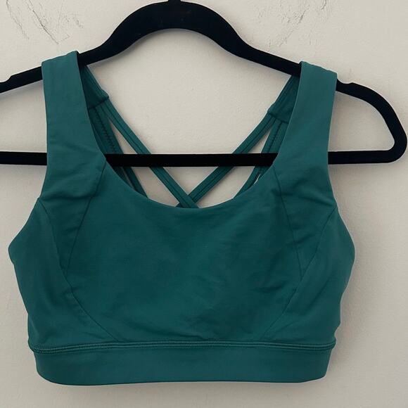 Lululemon Free To Be Elevated Bra *Light Support, DD/E Cup Teal Size 6 - Picture 3 of 7